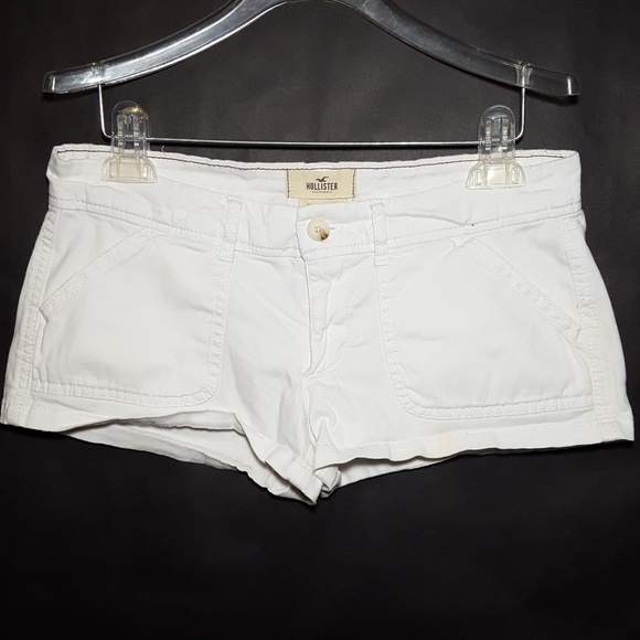 Hollister Pants - Hollister White SoCal Stretch Shorts Womens Size 5